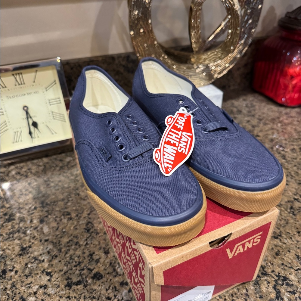 Navy Blue Vans (New in Box)